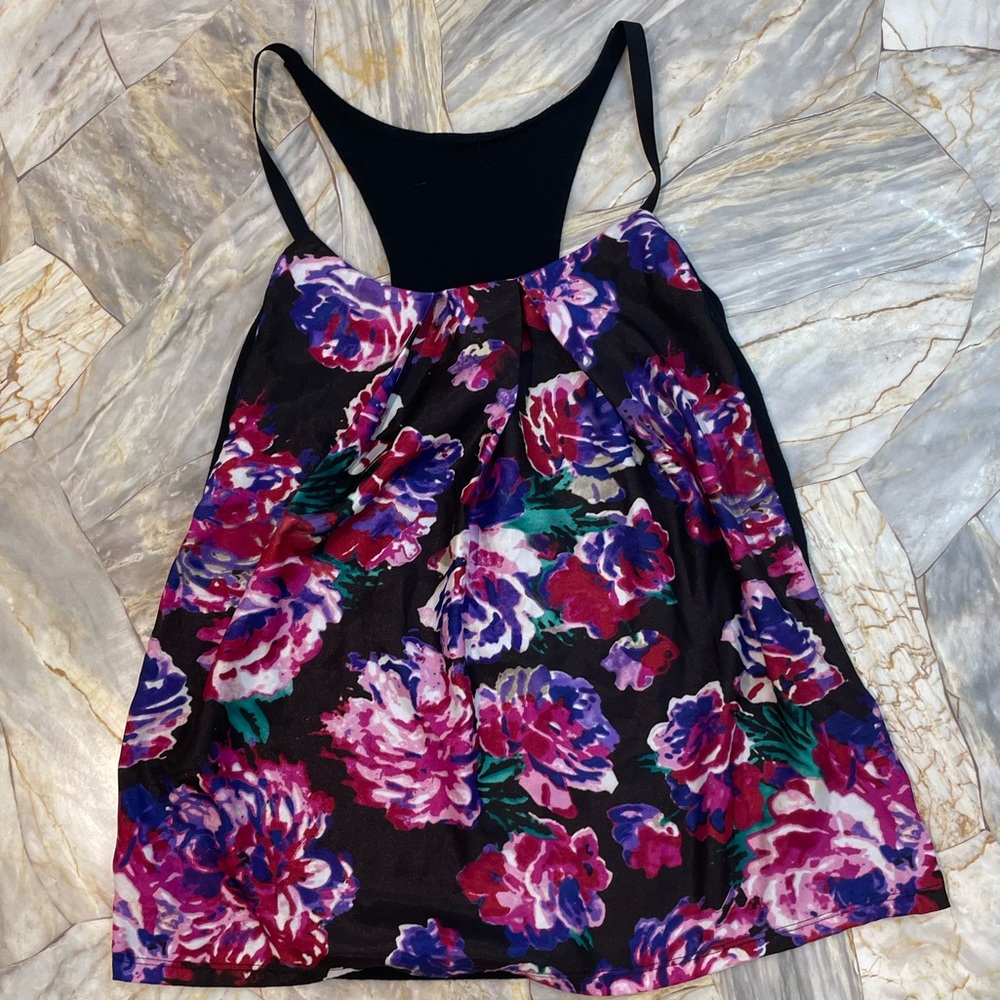 Floral tank top